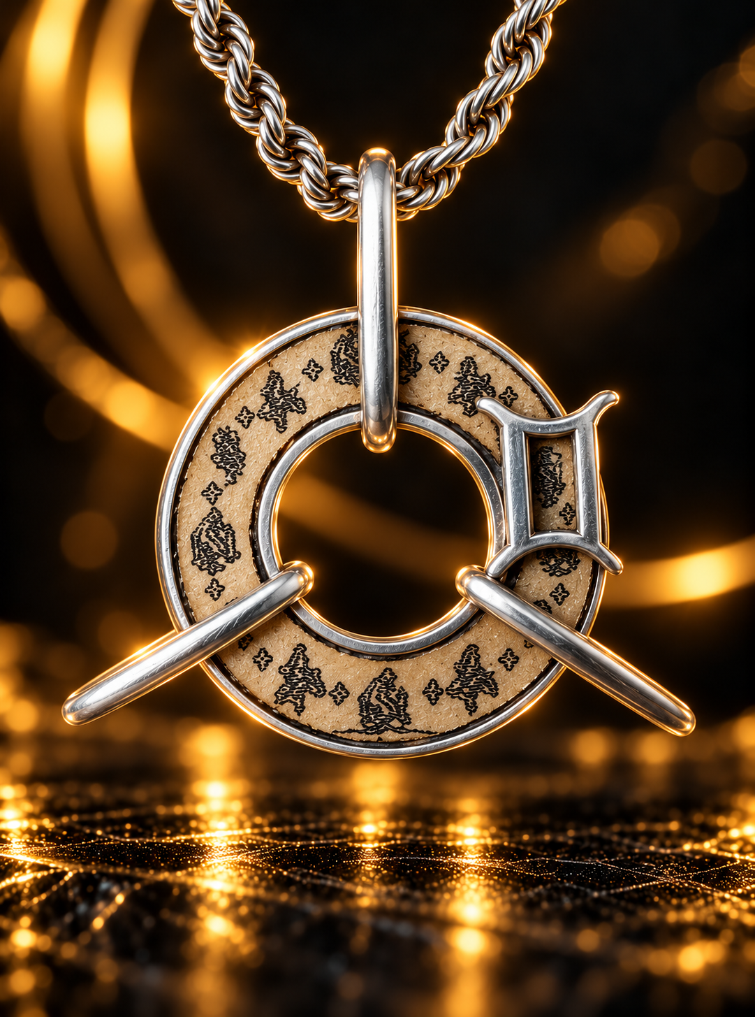 Ciondolo Zodiac (Gemelli)